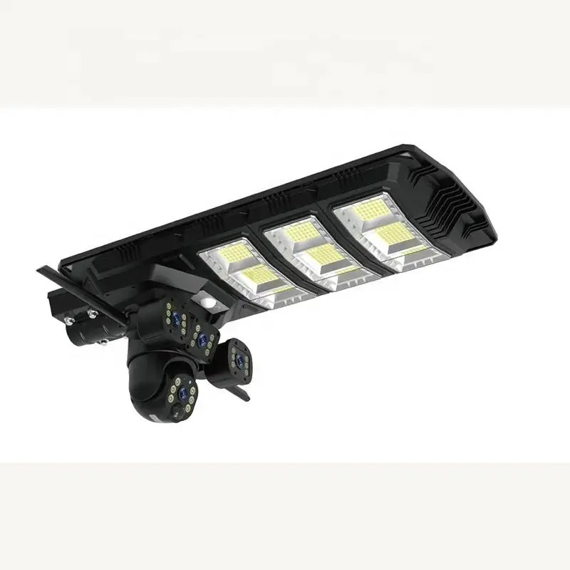 Ai solar camera lighting 2 in 1