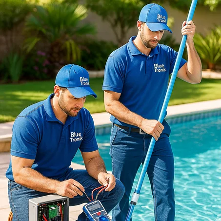 Services piscines – Bluetronik