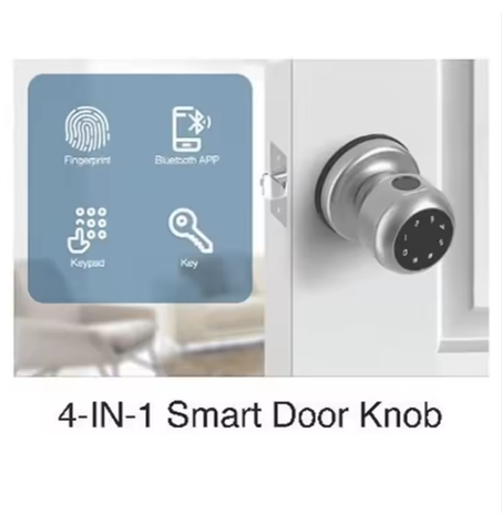 TOPTEQ Boutons de verrouillage de porte numérique Tuya Contrôle