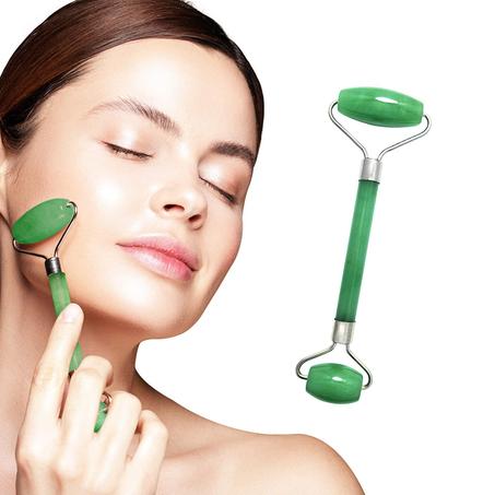 Jade Roller Facial Massage Roller for  Massage Anti-Aging, Anti-Wrinkle Beauty Skincare