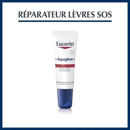 Eucerin Acute Lip Balm 10ml - Baume Lèvres SOS Réparation