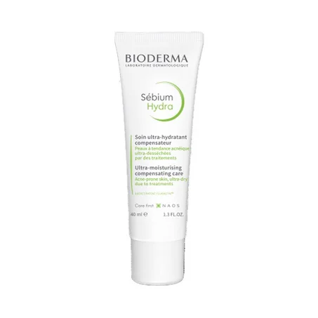 BIODERMA Sébium Hydra Soin Hydratant Réparateur Peaux Acnéiques 40ml