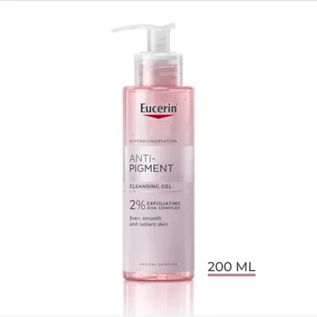 EUCERIN ANTI-PIGMENT Gel Nettoyant 200ml - Nettoyant Exfoliant Anti-Taches