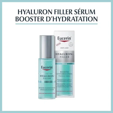 Eucerin HYALURON-FILLER Sérum Booster D'hydratation 30ml - Hydratation Intense