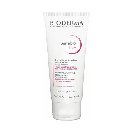 BIODERMA Sensibio DS+ Gel Nettoyant Anti-Rougeurs Peaux Sensibles 200ml