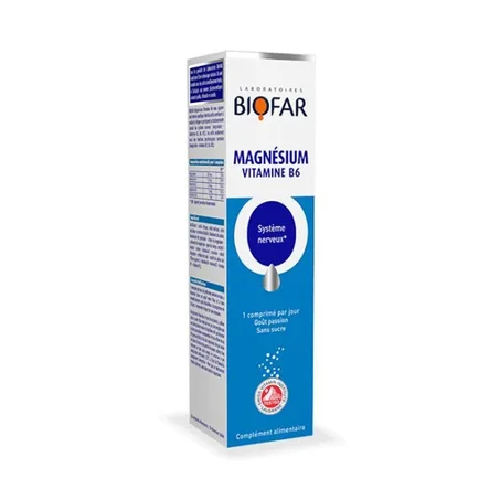 Biofar Magnésium B6+B2 20 Capsules