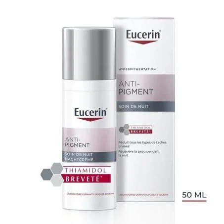 EUCERIN Anti-Pigment Soin de Nuit 50ml Thiamidol Breveté Anti-Taches Régénération Nocturne Dermatologique