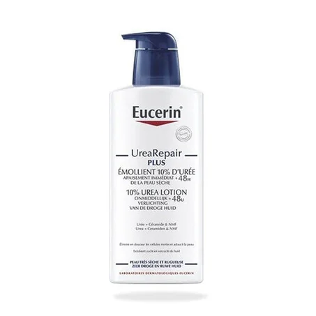 Eucerin UreaRepair PLUS Émollient 10% d'Urée 250ml - Soin Intensif Peaux Très Sèches