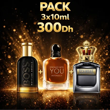 Pack 3x1 (Boss Absolu + You Intensely + Scandal)