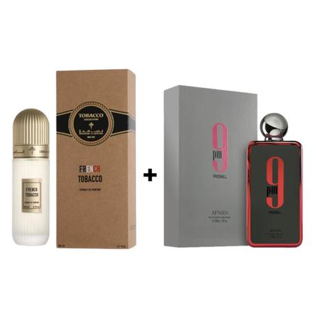 Pack 9pm Rebel + French Tobacco