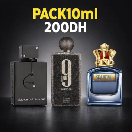 Pack 3x1 (Club de nuit + 9 PM Night Out + Scandal)