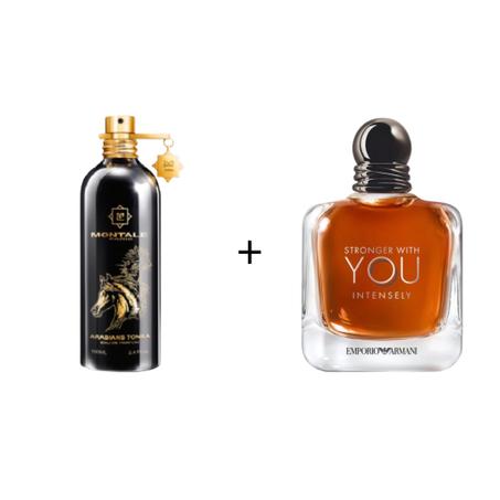 Pack 10 ml Montale Arabians Tonka + 10 ml Stronger With You Intensely