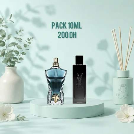 Pack 10ml JPG Le Beau + 10ml MYSLF