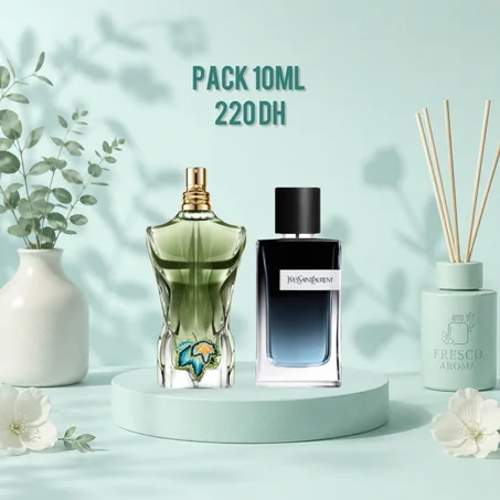 Pack 10ml JPG Paradise Garden + 10ml Y Yves Saint Laurent