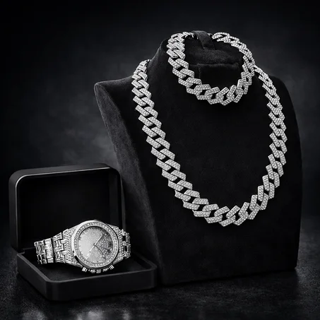 Pack فاخر للرجال Cuban Link