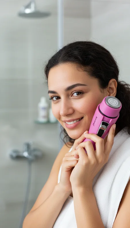 أداة إزالة شعر الجسم والإبط للنساء