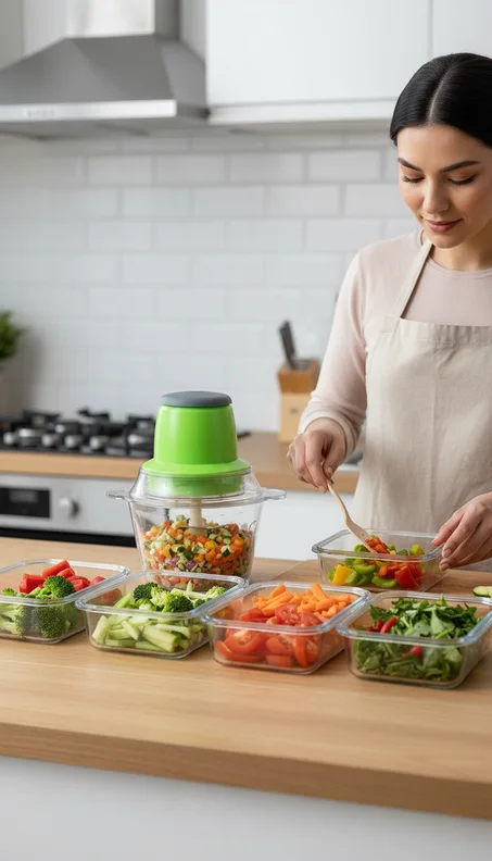 قطاعة خضروات كهربائية