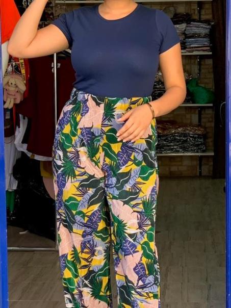 PANTALON LARGE JUNGLE
