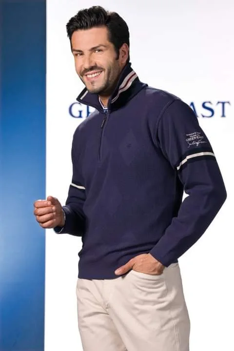 green coast pull col veste