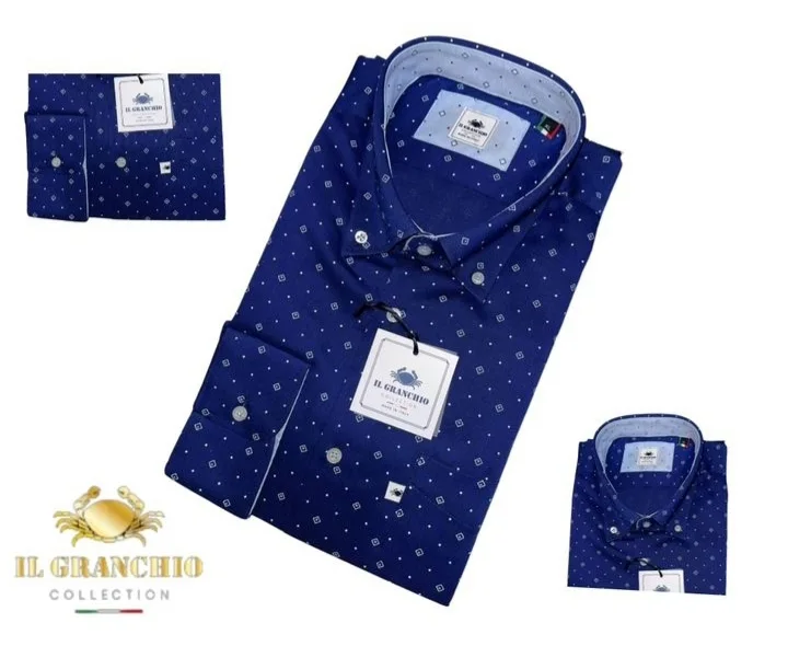 il granchio chemise habillée coupe régulière