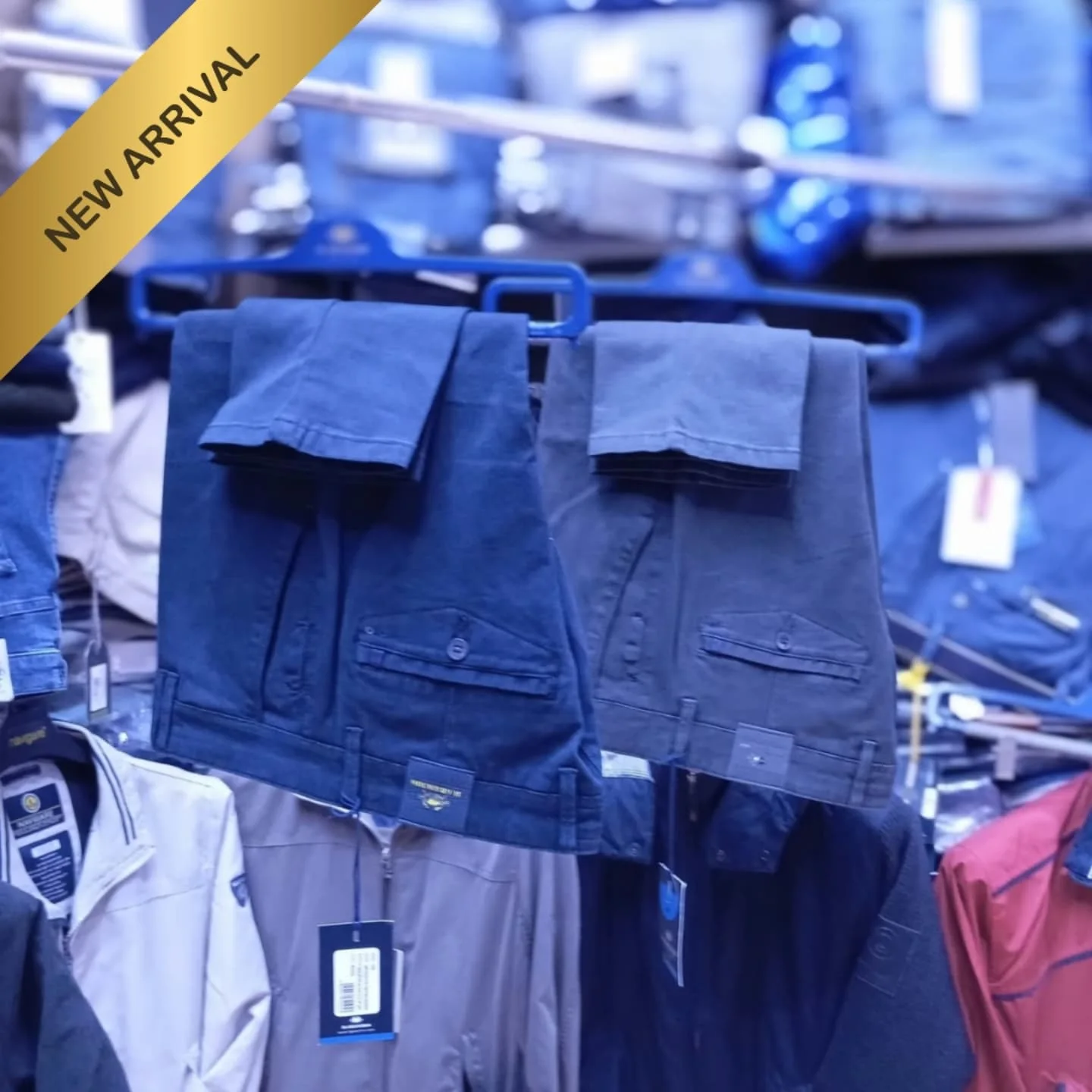 il granchio pantalon classique en toile