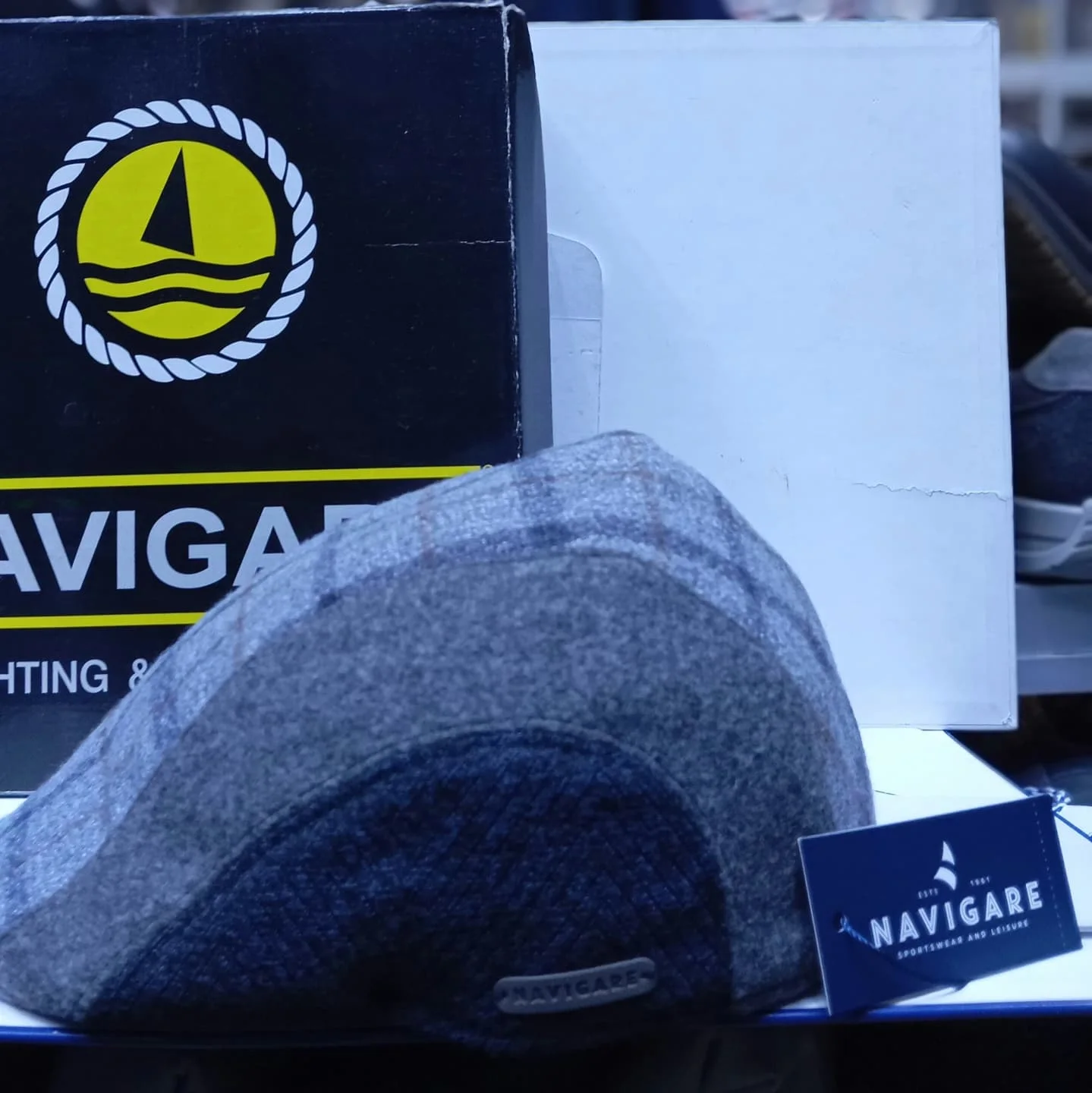 Navigare casquettes béret en laine léger et chaud