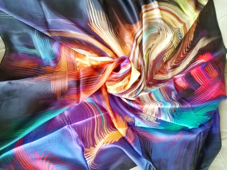Foulard Soie Rainbow collection