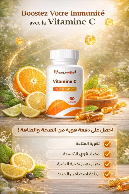 فيتامين C – دعم المناعة وحيوية الجسم