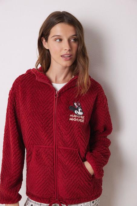 هوديي ميني ماوس ديزني باللون الأحمر   capuche minnie mouse Disney rouge