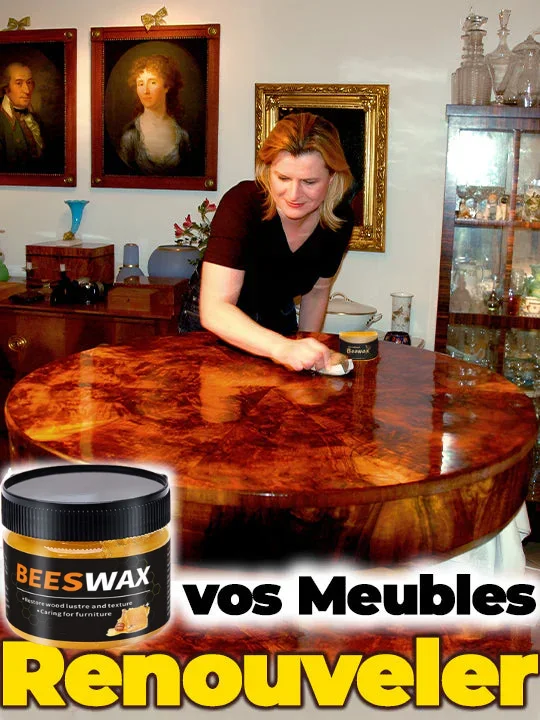 Cire d'entretien pour bois massif