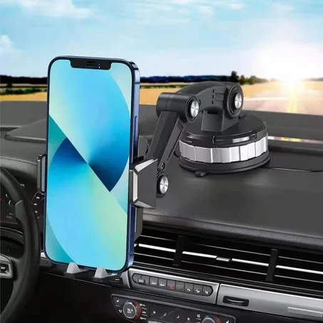 Support de téléphone réglable pour voiture, Super Adsorption, support universel pour pare-brise