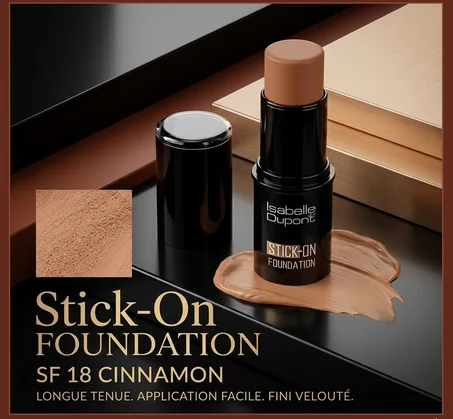 STICK-ON FONDATION & CONTOURING ISABELLE DUPONT SF 18 CINNAMON