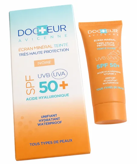 DOCTEUR ECRAN MINERALE TEINTE IVOIRE 30ML SPF 50+