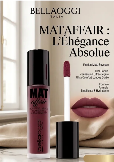 GLOSSE MAT AFFAIR BELLAOGGI N° 08