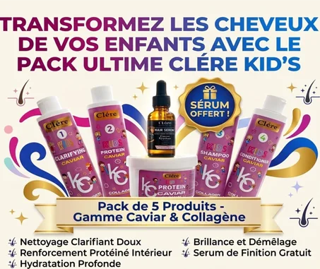 PACK PROTEIN KIDS 240ML AVEC SERUM GRATUIT