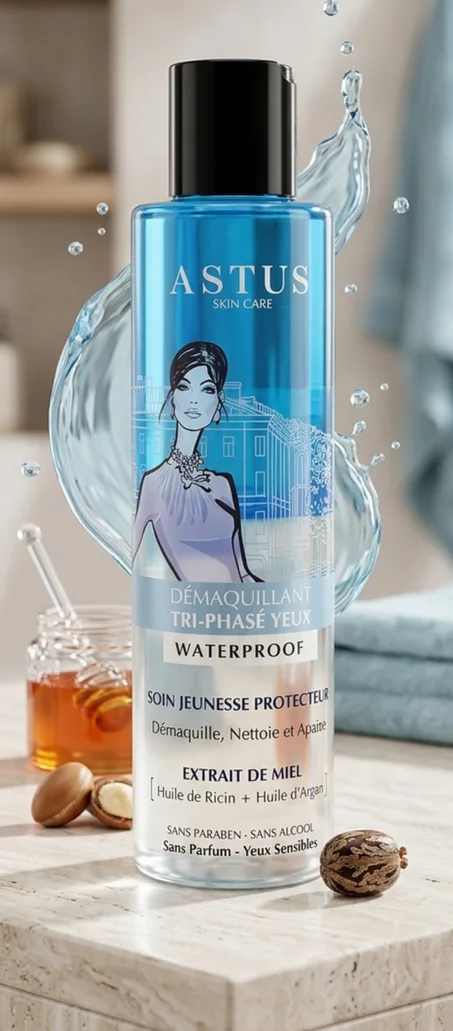 ASTUS DEMAQUILLANT TRI-PHASE YEUX