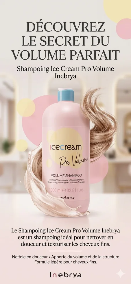 SHAMPOING ICECREAM PRO VOLUME 1000ML