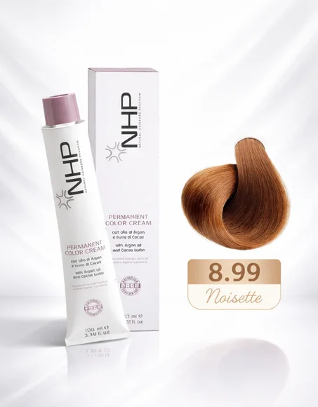 COLORATION CHEVEUX NHP 8.99 NOISETTE  SANS AMMONIAC