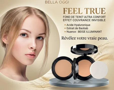 FEEL TRUE FONDATION  ULTRA COMFORT BELLAOGGI 02 IVORY