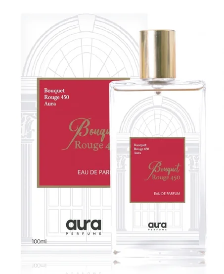 AURA BOUQUET ROUGE 450 EAU DE PARFUM 100ML :  DUPE BACCARAT ROUGE