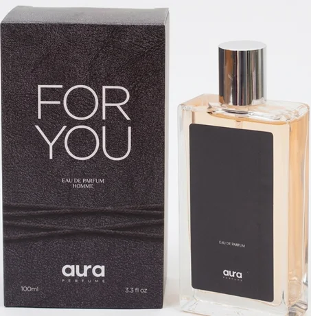 AURA FOR YOU EAU DE PARFUM HOMME :  DUPE STRONGER WITH YOU G.ARMANI