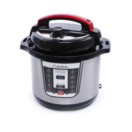 LEXICAL Robot autocuiseur haute pression et cuiseur vapeur smart cocotte 5 Litres