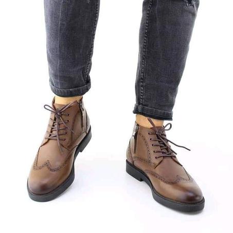 حذاء للرجال من الجلد الأصلي