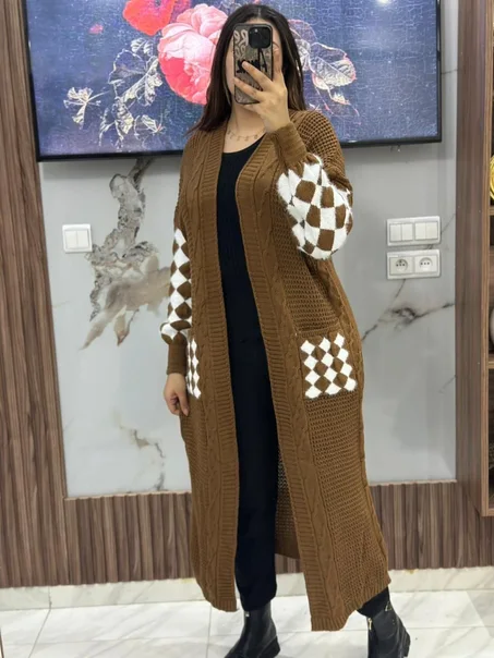 ✨ كاب شتوي بالجياب – خيط تركي أصلي ✨