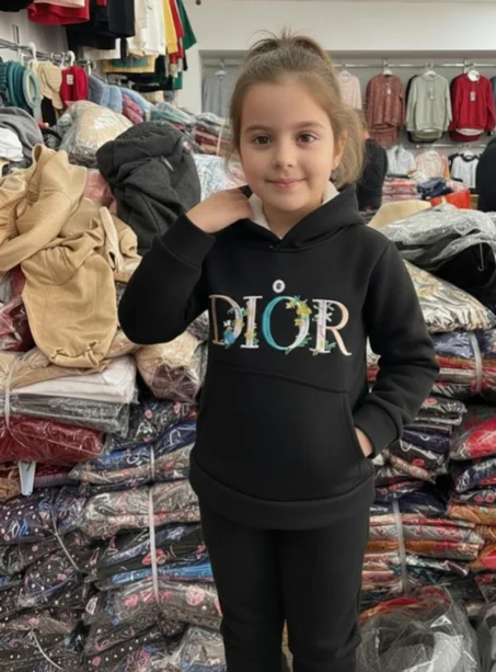 طقم شتوي للأطفال + طربوش كادو 🎁