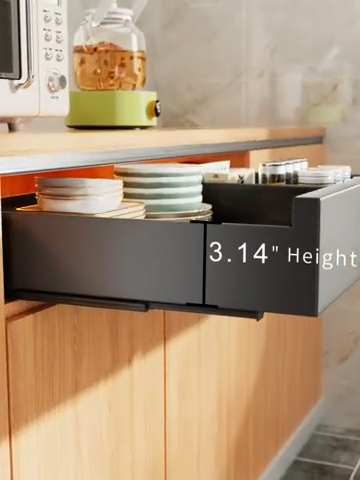 Expandable and Adjustable Kitchen Drawer