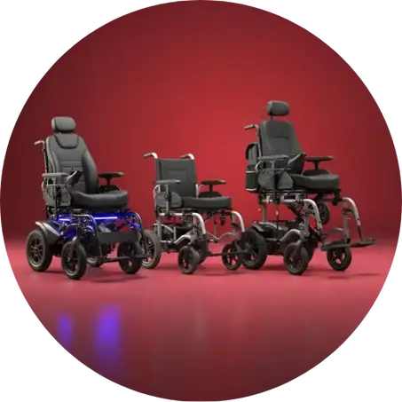 Chaise roulante électrique