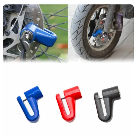 Bicycle And Motorcycle Disc Brake Lock