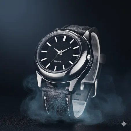 Watch With Cigarette Lighter