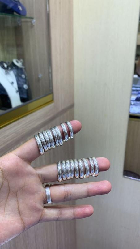 خاتم نقرة ممتاز 925 - Bague aegent 925